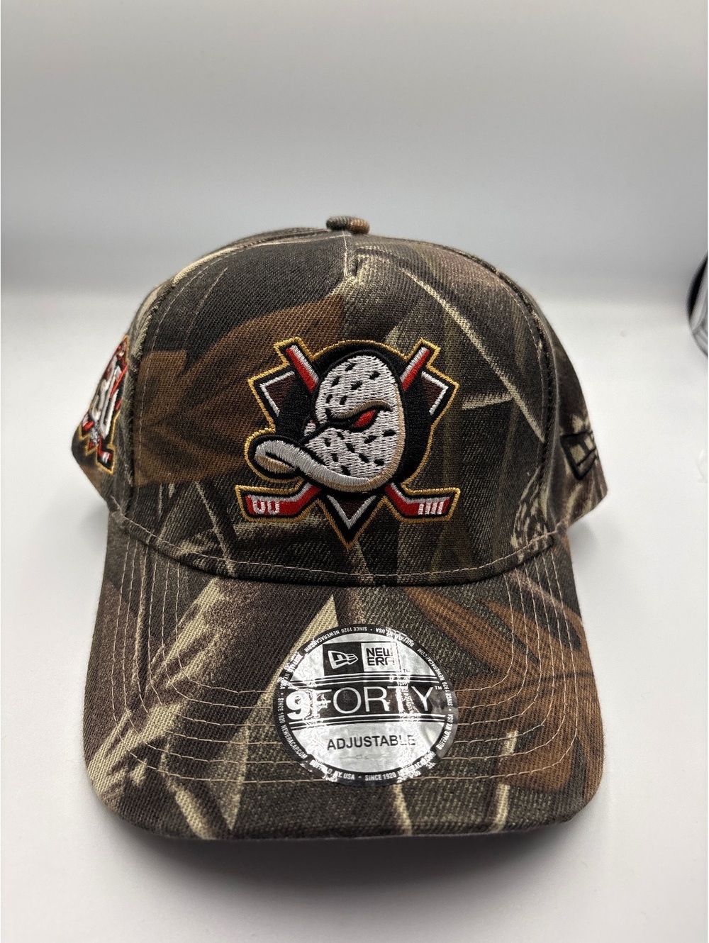 New Era 9FORTY Adjustable Anaheim Ducks Camo Baseball Cap